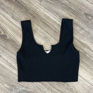 Ribbed Crop Top by Cotton Candy LA